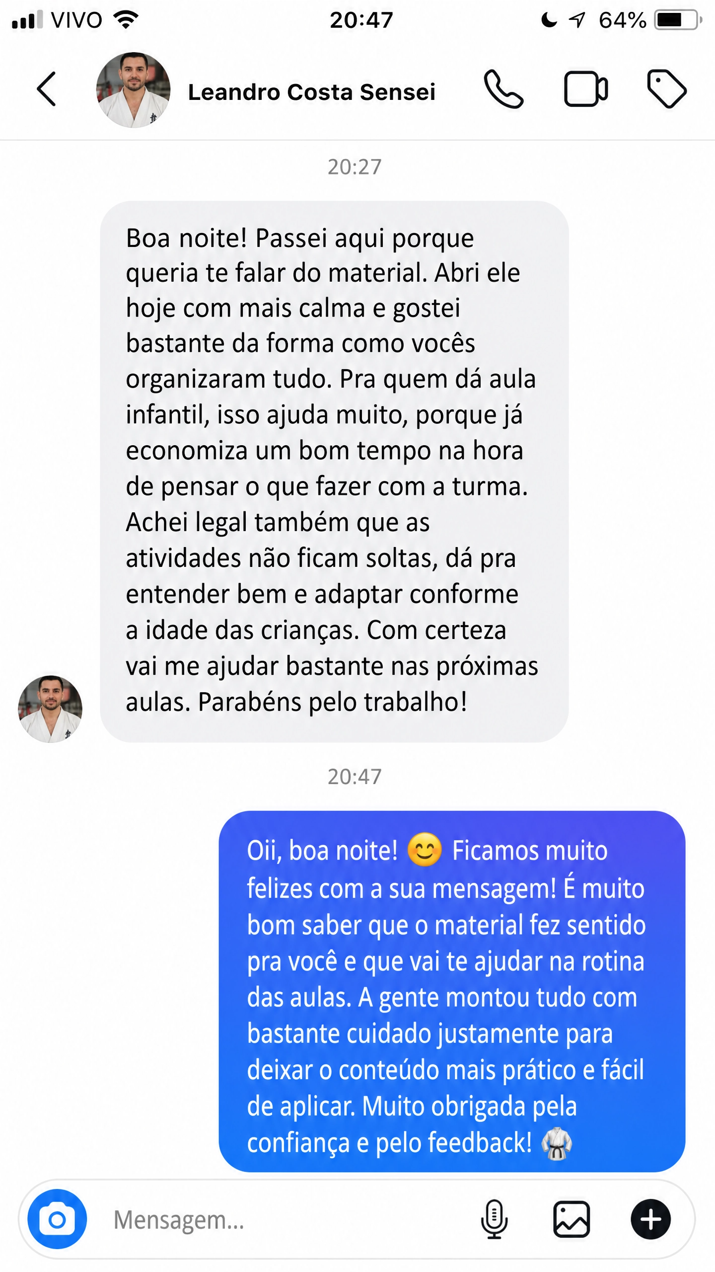 Depoimento Leandro